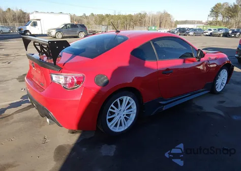 2013 Scion Fr-S из США, поврежденный, VIN JF1ZNAA18D1720643